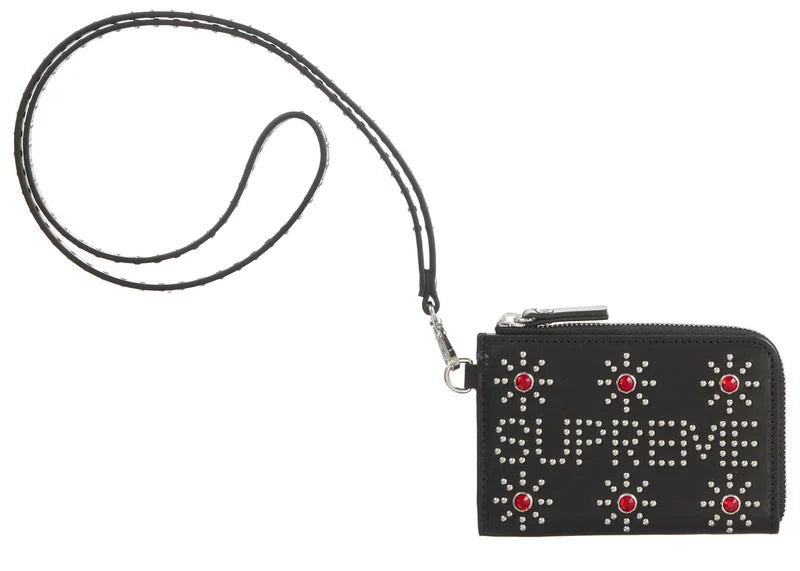Supreme Hollywood Trading Company Studded Wallet Black