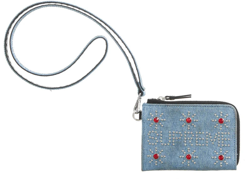 Supreme Hollywood Trading Company Studded Wallet Denim