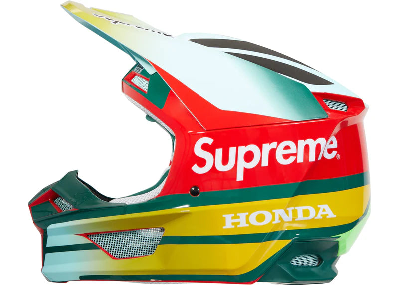 Supreme Honda Fox Racing V1 Helmet Moss