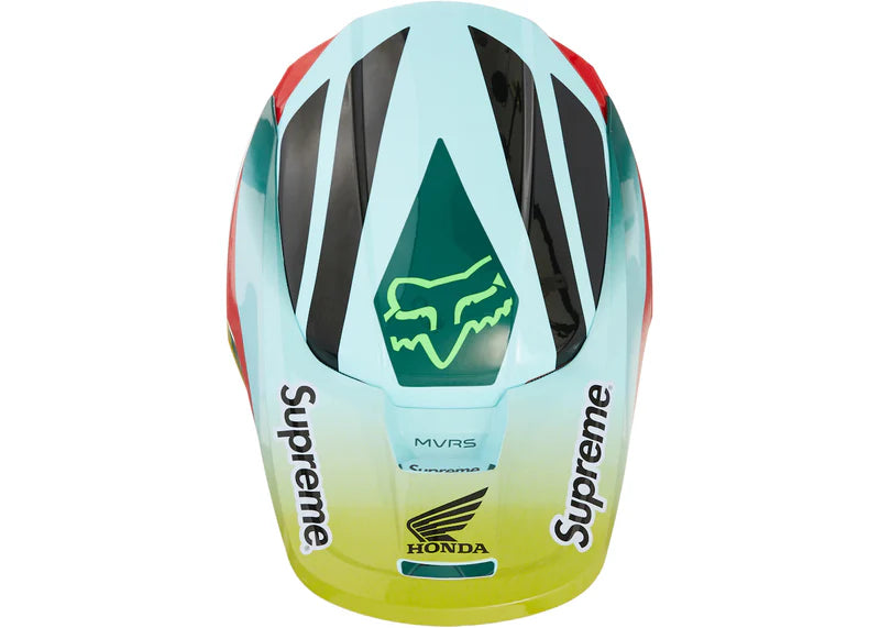 Supreme Honda Fox Racing V1 Helmet Moss