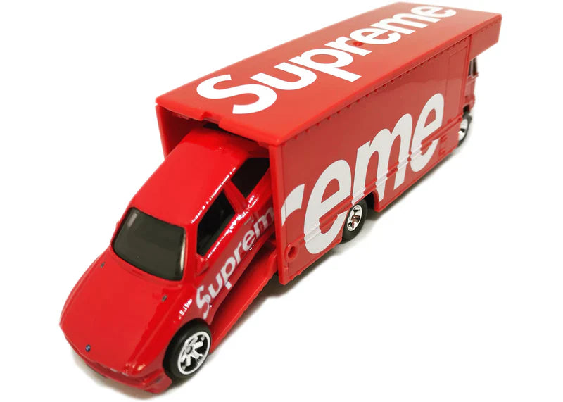 Supreme Hot Wheels Fleet Flyer + 1992 BMW M3 Red