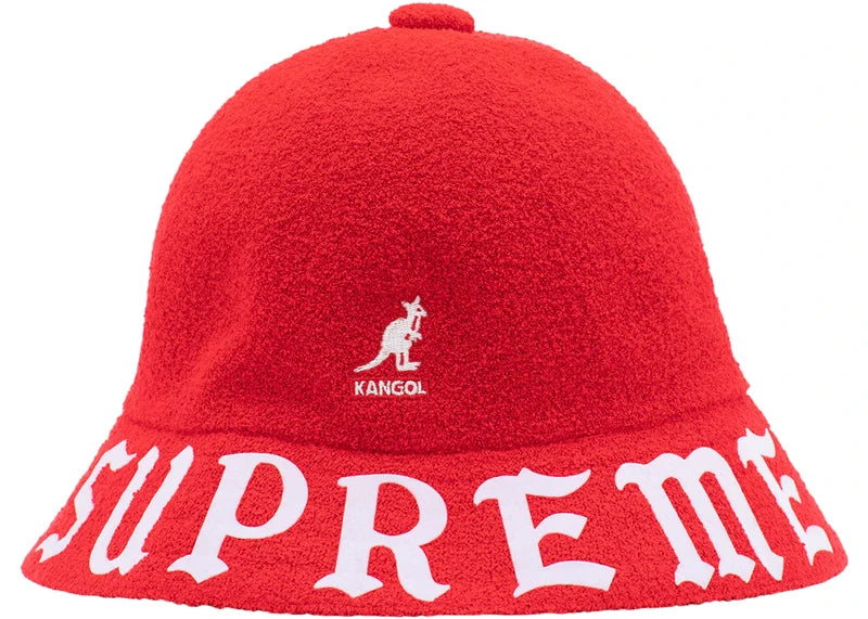 Supreme Kangol Bermuda Casual Hat Red