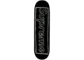 Supreme KAWS Chalk Logo Skateboard Deck Black