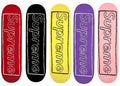 Supreme KAWS Chalk Logo Skateboard Deck Set