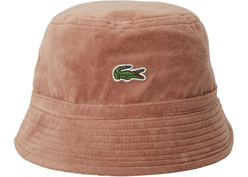 Supreme LACOSTE Velour Crusher Light Maroon