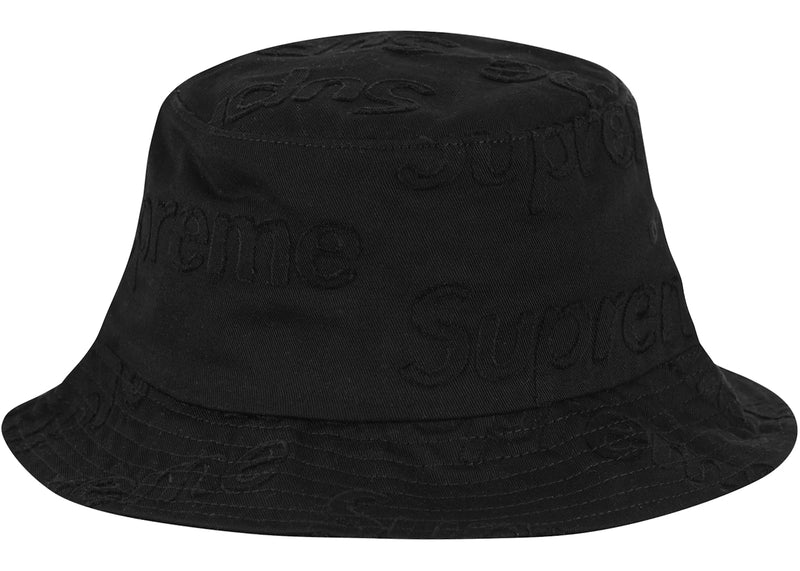 Supreme Lasered Twill Crusher Black