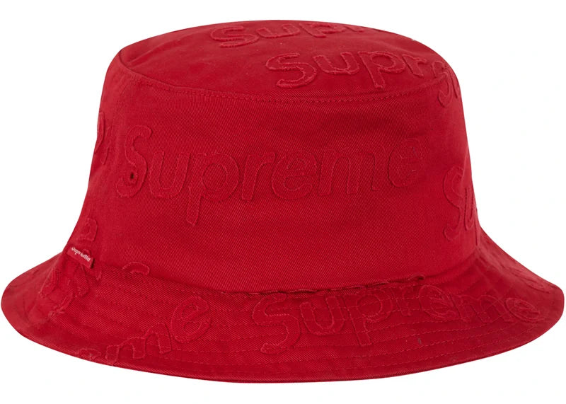 Supreme Lasered Twill Crusher Red