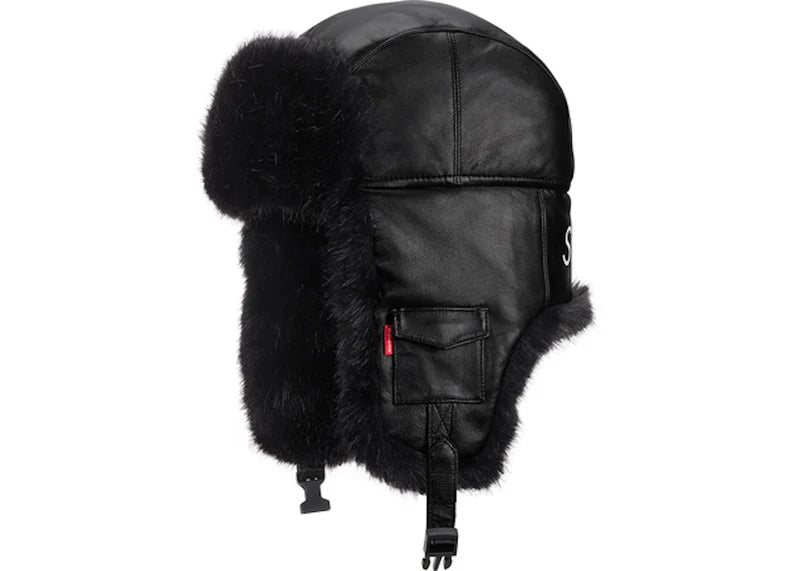 Supreme Leather Trooper Black