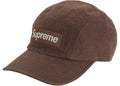 Supreme Linen Fitted Camp Cap Brown