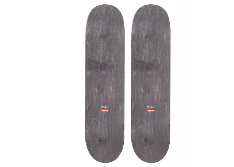 Supreme Margaret Keane Tear Drop Skateboard Deck Set Multicolor