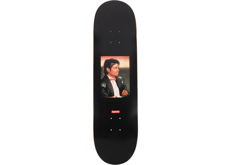 Supreme Michael Jackson Skateboard Deck Black