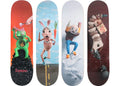 Supreme Mike Hill Brains & Regretter & Runner & Snake Trap Skateboard Deck Multi Set