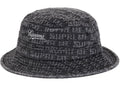 Supreme Needle Punch Denim Crusher Black
