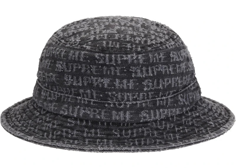 Supreme Needle Punch Denim Crusher Black
