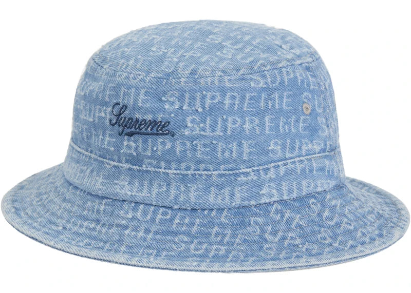 Supreme Needle Punch Denim Crusher Blue