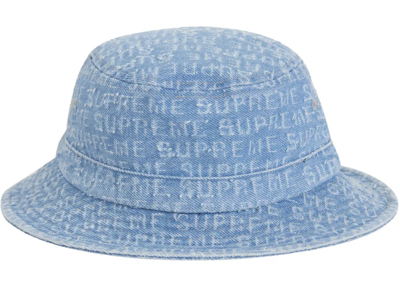 Supreme Needle Punch Denim Crusher Blue