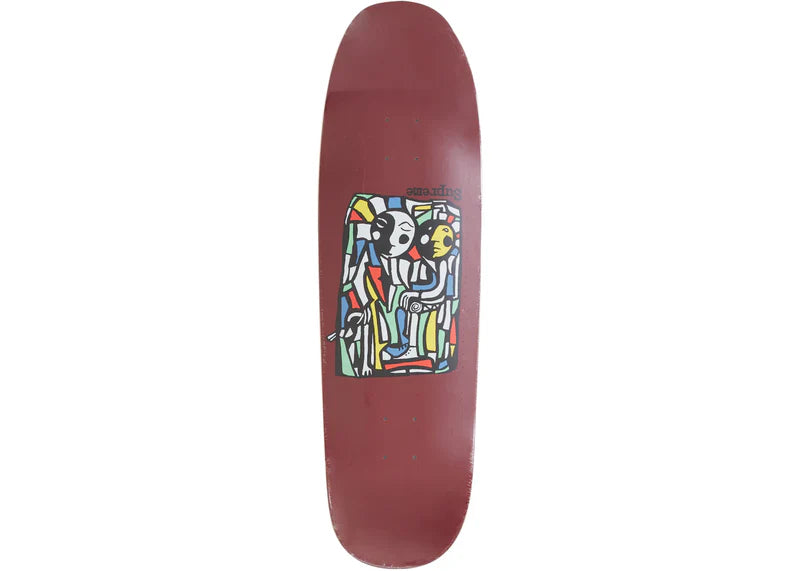 Supreme Neil Blender Mosaic Skateboard Deck Cardinal