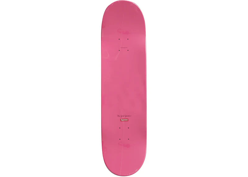 Supreme New York Yankees Airbrush Skateboard Deck Pink