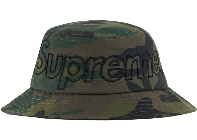 Supreme Outline Crusher Woodland Camo
