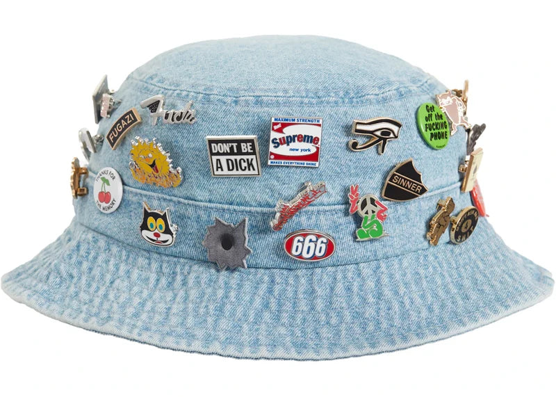 Supreme Pins Crusher Blue