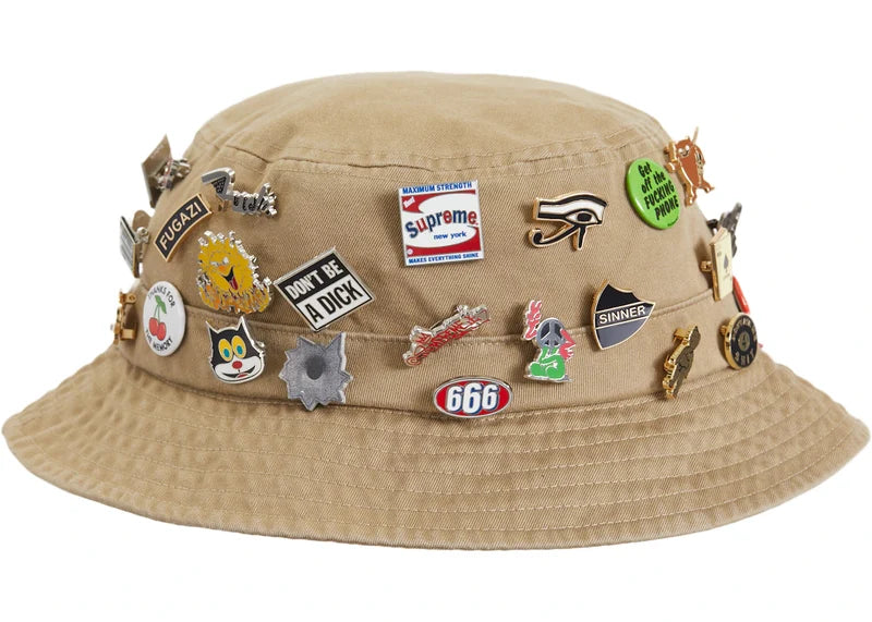 Supreme Pins Crusher Brown