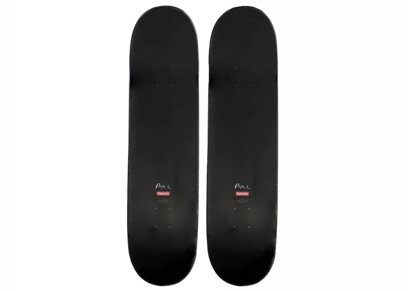 Supreme Pope.L Skateboard Deck Set Multicolor