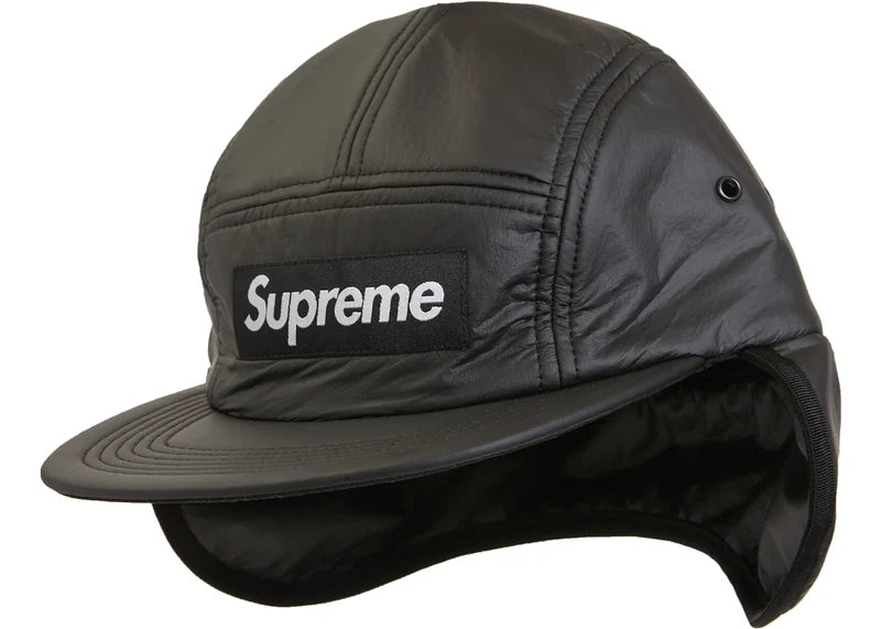 Supreme PrimaLoft Earflap Camp Cap Black