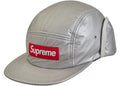 Supreme PrimaLoft Earflap Camp Cap Silver