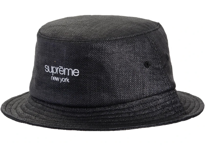 Supreme Raffia Crusher Black