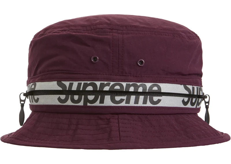 Supreme Reflective Zip Crusher Purple