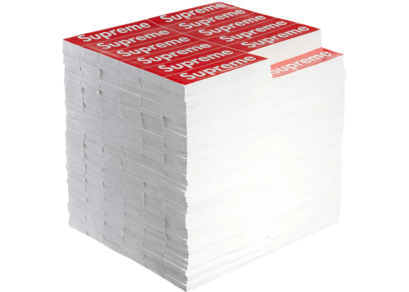 Supreme Rotary Hero Sticker Bricks Stool Side Table Red