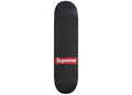Supreme Routed Box Logo Skateboard Deck Black