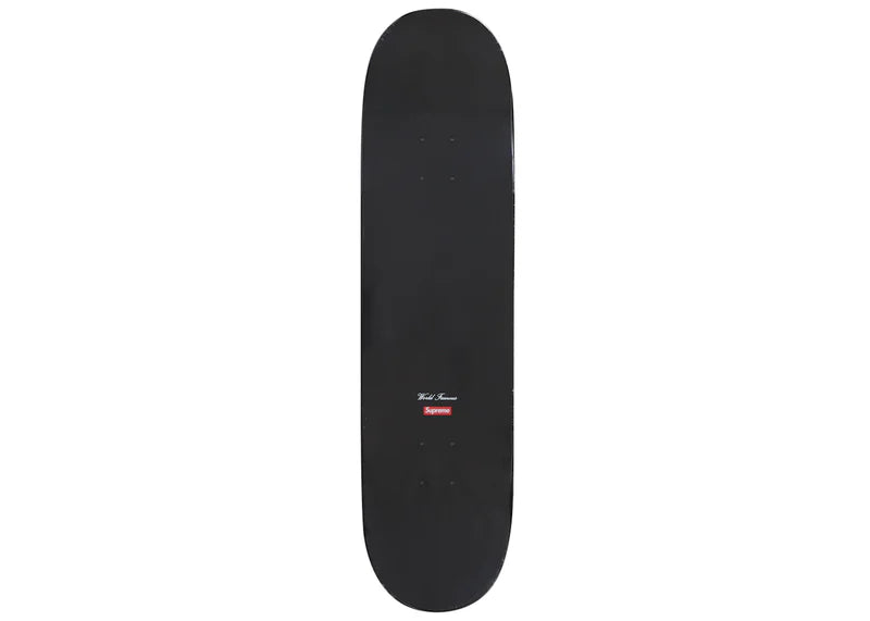 Supreme Routed Box Logo Skateboard Deck Black