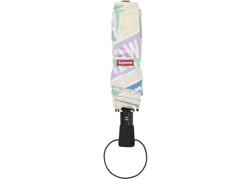 Supreme ShedRain Street Signs Umbrella Natural