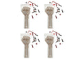 Supreme Skateboard Hardware Set (Set of 4) Black