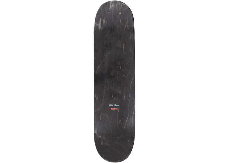 Supreme Skeleton Skateboard Deck Purple
