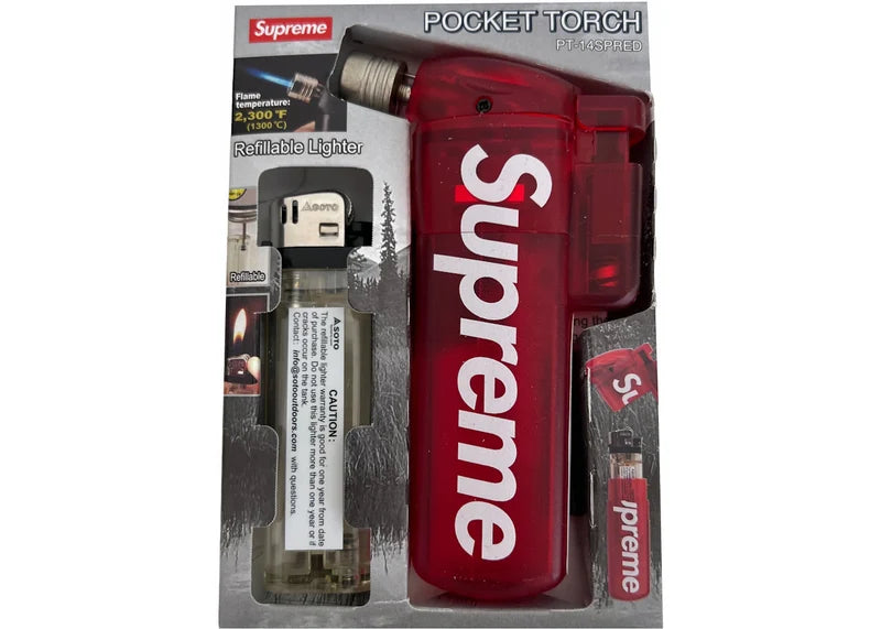 Supreme Soto Pocket Torch Red