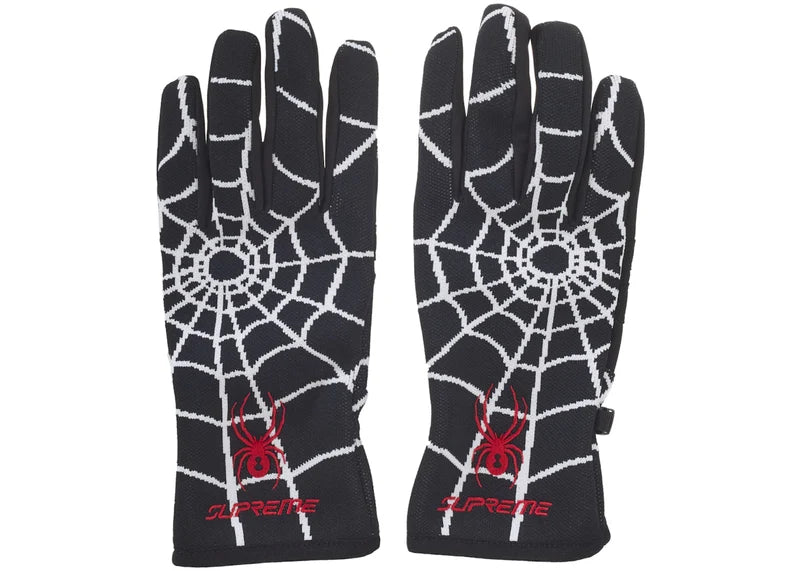 Supreme Spyder Gloves Black