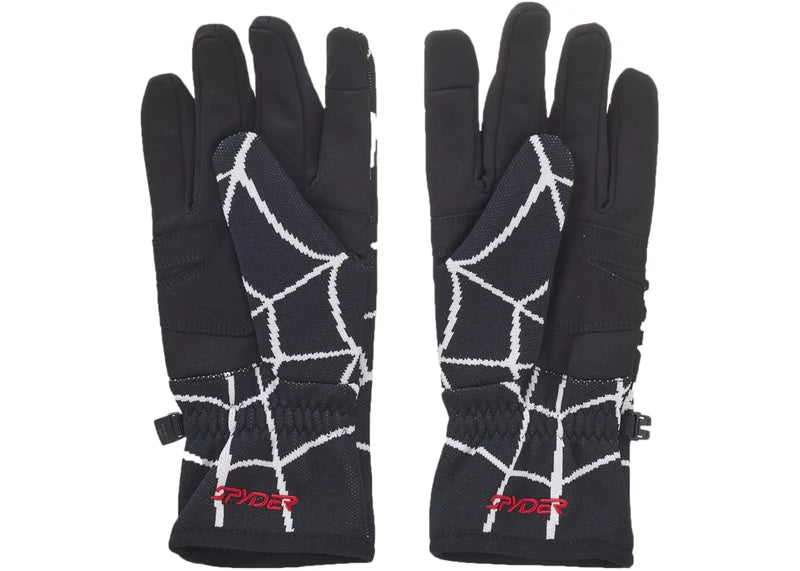 Supreme Spyder Gloves Black