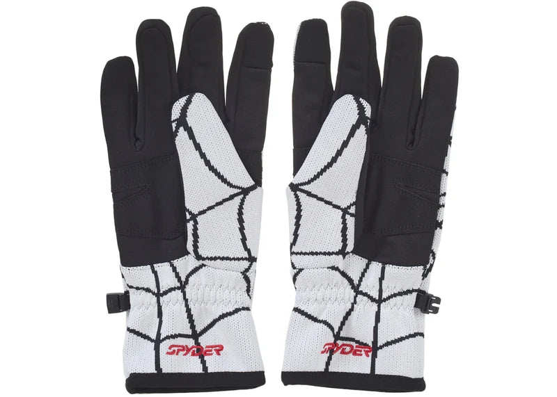 Supreme Spyder Gloves White