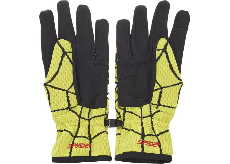 Supreme Spyder Gloves Yellow
