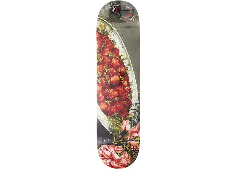 Supreme Strawberries Skateboard Deck Multicolor