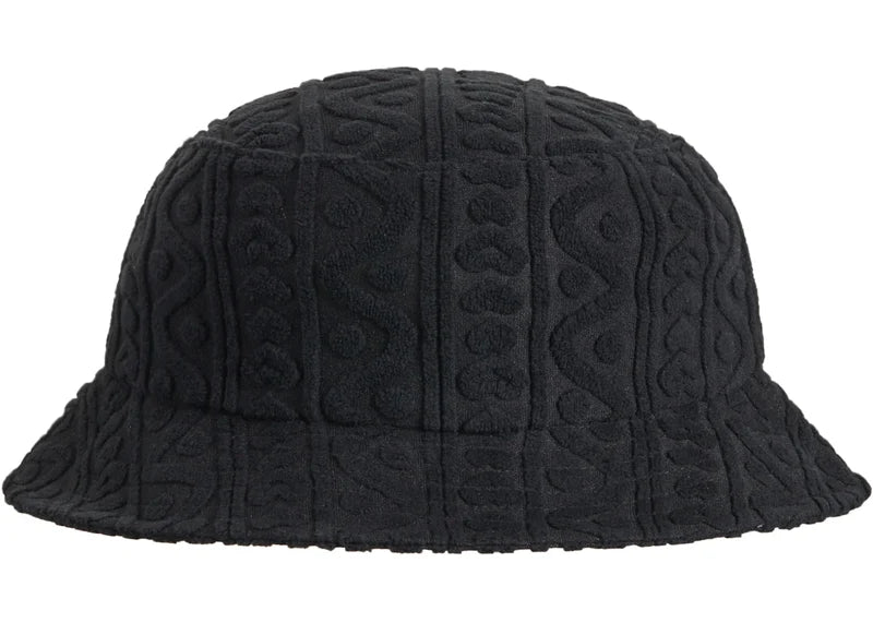 Supreme Terry Pattern Crusher Black