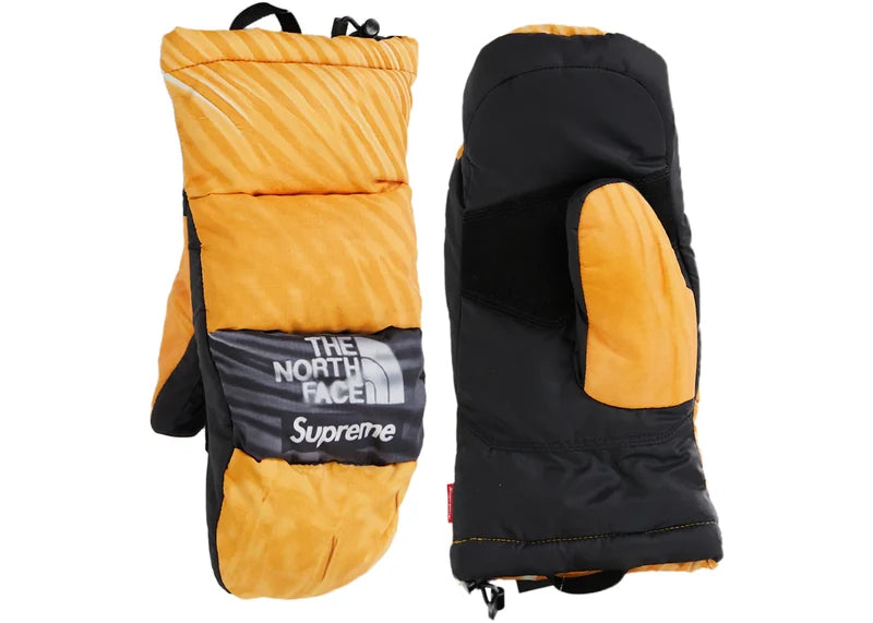 Supreme The North Face Printed Montana Trompe L'oeil Mitt Yellow