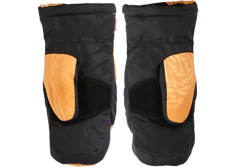 Supreme The North Face Printed Montana Trompe L'oeil Mitt Yellow