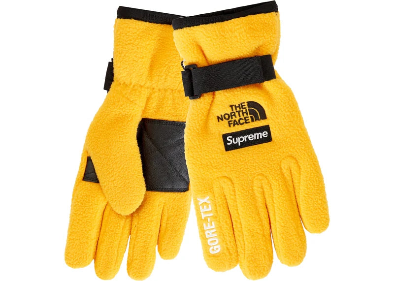 Supreme The North Face RTG Fleece Glove Gold
