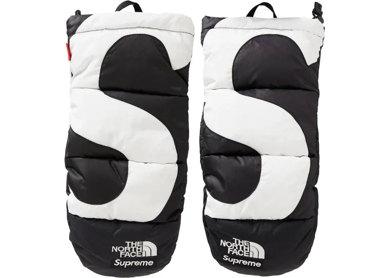 Supreme The North Face S Logo Nuptse Mitts Black