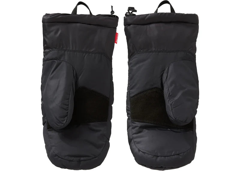 Supreme The North Face S Logo Nuptse Mitts Black