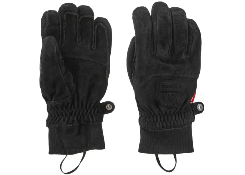 Supreme The North Face Suede Gloves Black