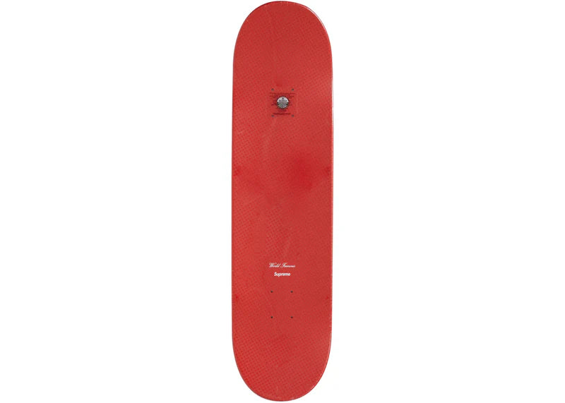 Supreme Tonal Box Logo Skateboard Deck Red
